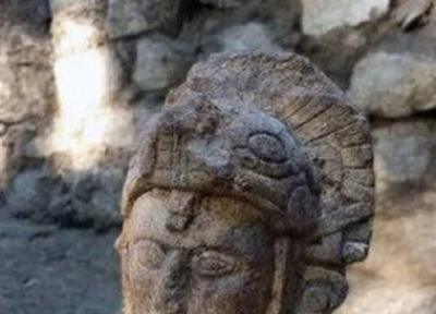 کشف بقایای مجسمه یک جنگجوی مایا در مکزیک